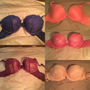 5 Victoria's Secret Bras